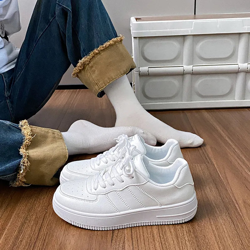 7d737e81-c0bf-4bbe-b00d-306a7a9ea8a7-Max Lace-Up Round Toe Platform Sneakers - Image 1