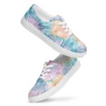 [Gypsy Soul] Sorbet Splash Women’s Lace-up Canvas Shoes