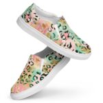 [Wild Side] Blush Safari Women’s Slip-on Canvas Shoes